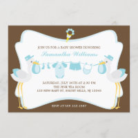 Baby shower de livraison spécial Stork