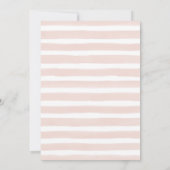 Invitation Baby shower de livre d'histoire (Dos)