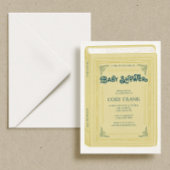 Invitation Baby shower de livre d'histoire