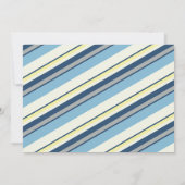 Invitation Baby shower de livres empilés (Dos)