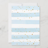 Invitation Baby shower de l'ours en peluche Invita (Dos)