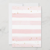 Invitation Baby shower de l'ours en peluche Invita (Dos)