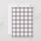 Invitation Baby shower de l'ours Koala (Dos)