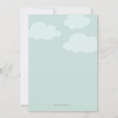 Invitation Baby shower de Magasin Jaune Cute (Dos)