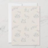 Invitation Baby shower de maman de Peter Rabbit (Dos)