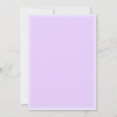 Invitation Baby shower de maman enceinte (Dos)