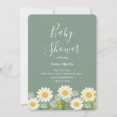 Invitation Baby shower de marais (Devant)