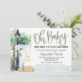 Invitation Baby shower de marais Bayou (Debout devant)