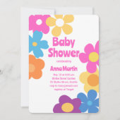 Invitation Baby shower de marais lumineux (Devant)