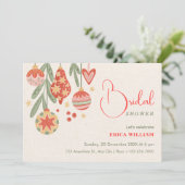 Invitation Baby shower de mariage (Debout devant)