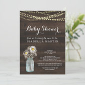 Invitation Baby shower de marmite chamomile - Neutre selon le (Debout devant)