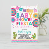 Invitation Baby shower de Mexicain d'invitation de baby (Debout devant)