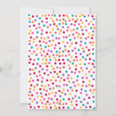 Invitation Baby shower de Mexicain d'invitation de baby (Dos)