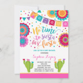 Invitation Baby shower de Mexicain d'invitation de baby (Devant)