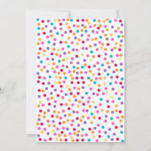 Invitation Baby shower de Mexicain d'invitation de baby (Dos)