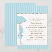 Invitation Baby shower de Mod Mom (Devant / Derrière)