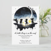 Invitation Baby shower de Ninja (Debout devant)