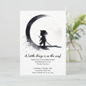 Invitation Baby shower de Ninja (Debout devant)