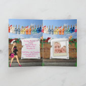 Invitation Baby shower de Noël (Intérieur)