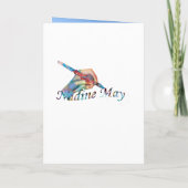 Invitation Baby shower de Noël (Dos)