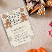 Invitation Baby shower de pain d'épices | Little Cookie