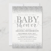Invitation Baby shower de Parties scintillant Arge (Devant)