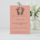 Invitation Baby shower de Parties scintillant d'étincelle Pie (Debout devant)