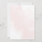 Invitation Baby shower de Parties scintillant rose floral moe (Dos)