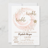 Invitation Baby shower de Parties scintillant Twin (Devant)