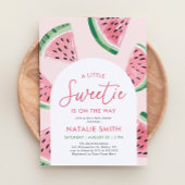 Invitation Baby shower de pastèque