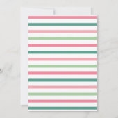 Invitation Baby shower de pastèque (Dos)