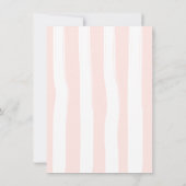 Invitation Baby shower de pastèque doux (Dos)