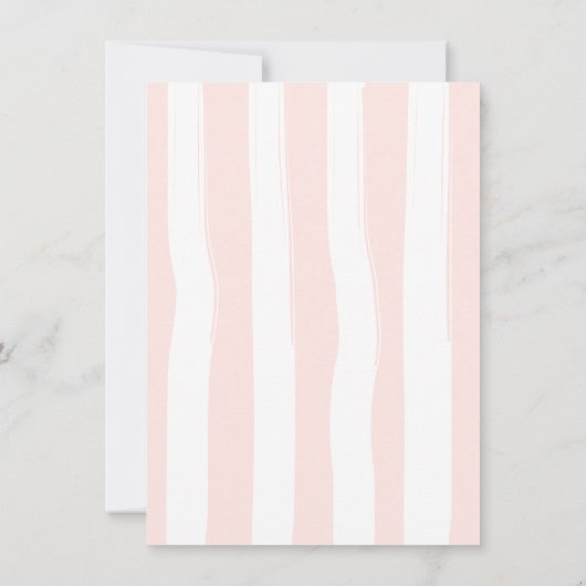 Invitation Baby shower de pastèque doux (Dos)