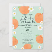 Invitation Baby shower de pêche (Devant)