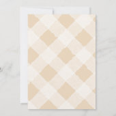 Invitation Baby shower de pêche Green Little Fisherman (Dos)