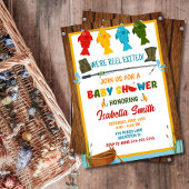 Invitation Baby shower de pêche modifiable
