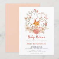 Baby shower de pêche vintage au foin mignonne