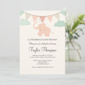 Invitation Baby shower de Petite Arachide (Debout devant)