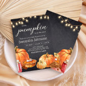 Invitation Baby shower de pique-nique d'automne Little Citrou