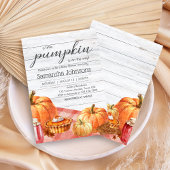 Invitation Baby shower de pique-nique de Little Citrouille Fa