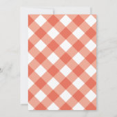 Invitation Baby shower de pizza pour bébés Slice Slice (Dos)