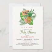 Invitation Baby shower de plage (Devant)