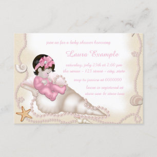 Invitation Baby shower de plage