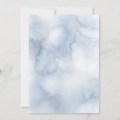 Invitation Baby shower de plage Pastel Pink et Blue (Dos)