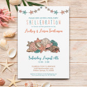 Invitation Baby shower de plage pour les couples