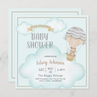 Baby shower de plaisir pour les ours en peluche ne