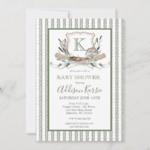 Invitation Baby shower de poisson