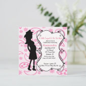 Invitation Baby shower de Prego Mama (Debout devant)