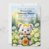 Invitation Baby shower de printemps du jardin d'hiver de l'ou (Devant)