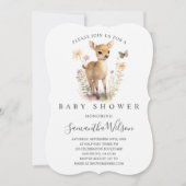 Invitation Baby shower de printemps pour bébé de b (Devant)